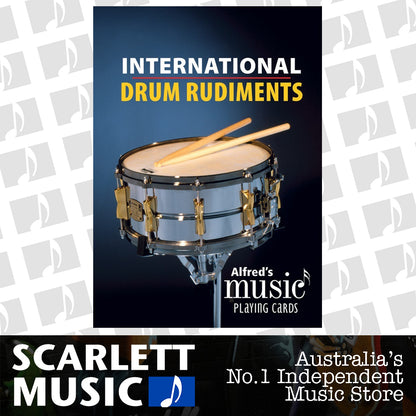 Music Playing Cards International Drum Rudiments — view 2