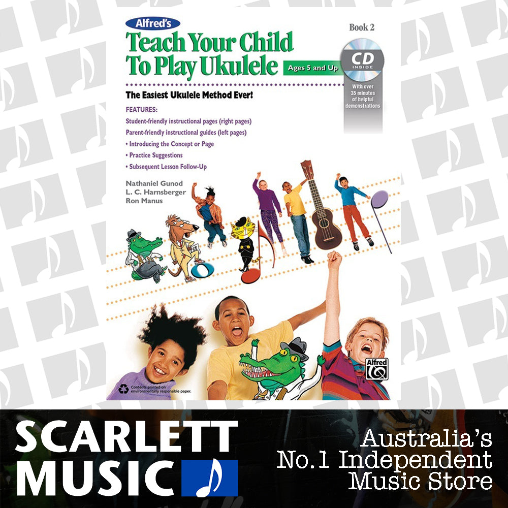 Alfred's Teach Your Child to Play Ukulele Book and CD 2 — view 2