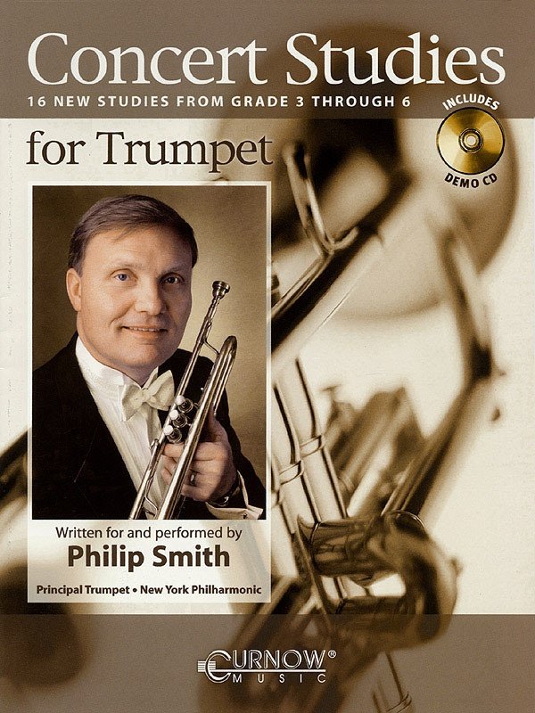 Concert Studies for Trumpet Grades 3–6 — Book/CD (Curnow Music)