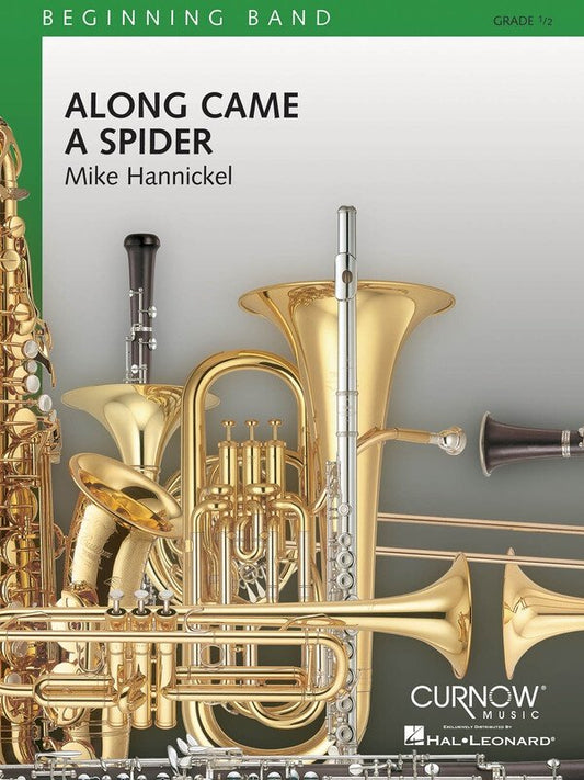 Along Came a Spider — Concert Band Grade 0.5 Score & Parts (Curnow Music)