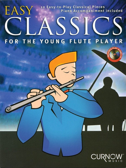 Easy Classics for the Young Flutist — Book/CD (Curnow Music)