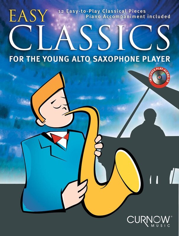 Easy Classics for the Young Alto Saxophonist — Book/CD (Curnow Music)
