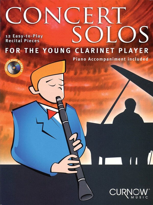 Concert Solos for the Young Clarinettist — Book/CD (Curnow Music)