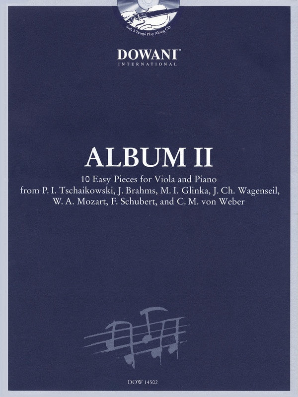 Album Vol 2 Viola Easy Book/CD (Softcover Book/CD)