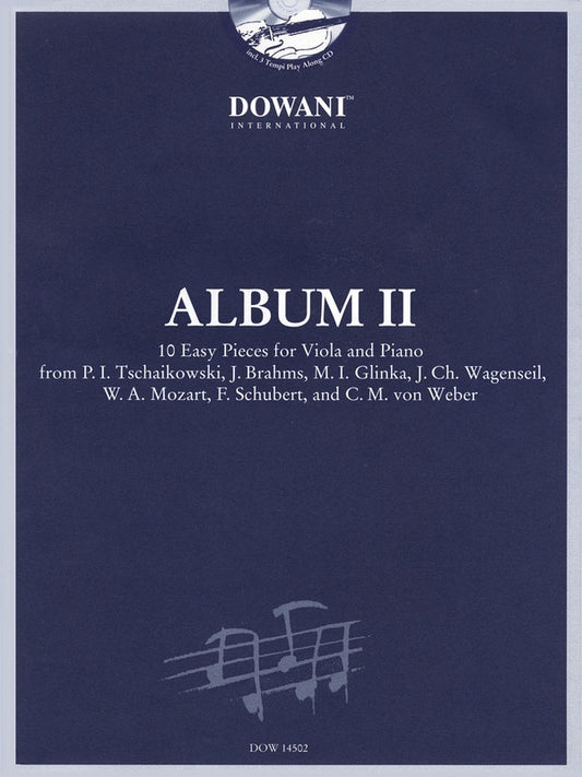 Album Vol 2 Viola Easy Book/CD (Softcover Book/CD)