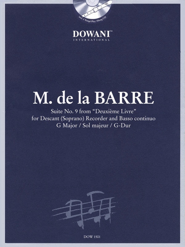 Suite In G Major Rec Book/CD