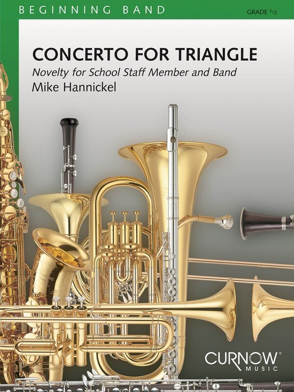 Concerto For Triangle And Band Cb0.5 Sc/Pts (Curnow Music)