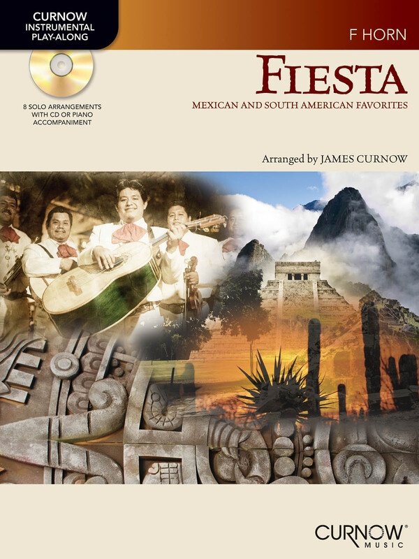 Fiesta Play Along — Horn, Book & CD (Curnow Music)