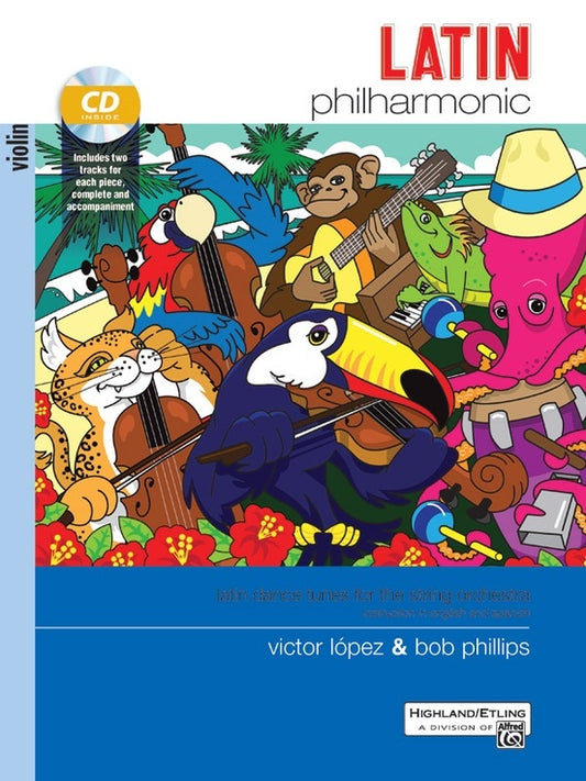 Latin Philharmonic Violin Book/CD