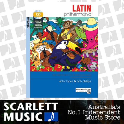 Latin Philharmonic Cello/Bass Book/CD — view 2
