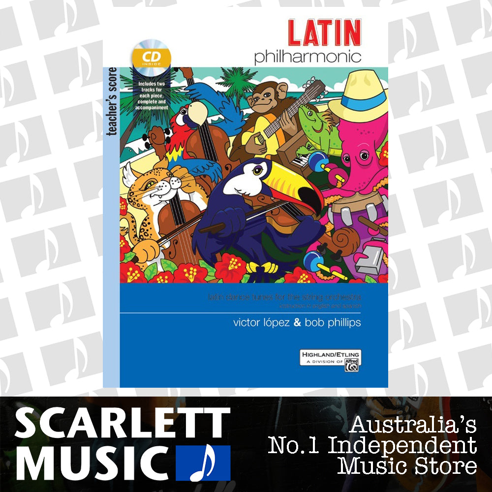 Latin Philharmonic Teachers Score Book/CD — view 2
