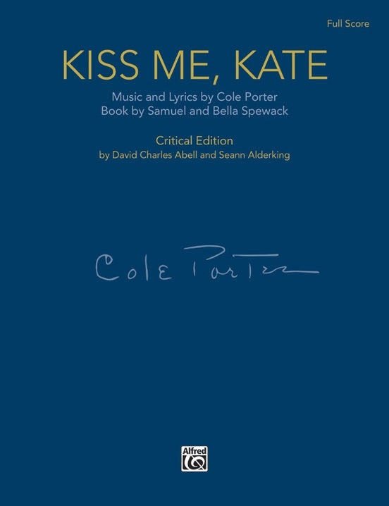 Kiss Me Kate Full Critical Score