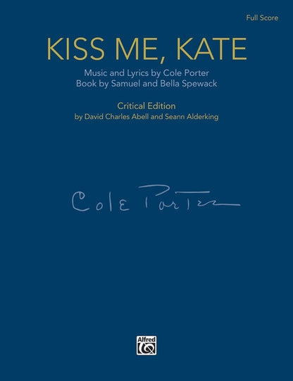 Kiss Me Kate Full Critical Score