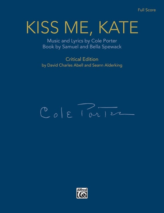 Kiss Me Kate Full Critical Score