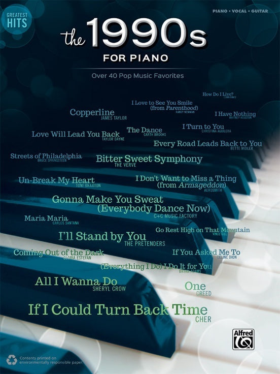 Greatest Hits: The 1990S For Piano PVG