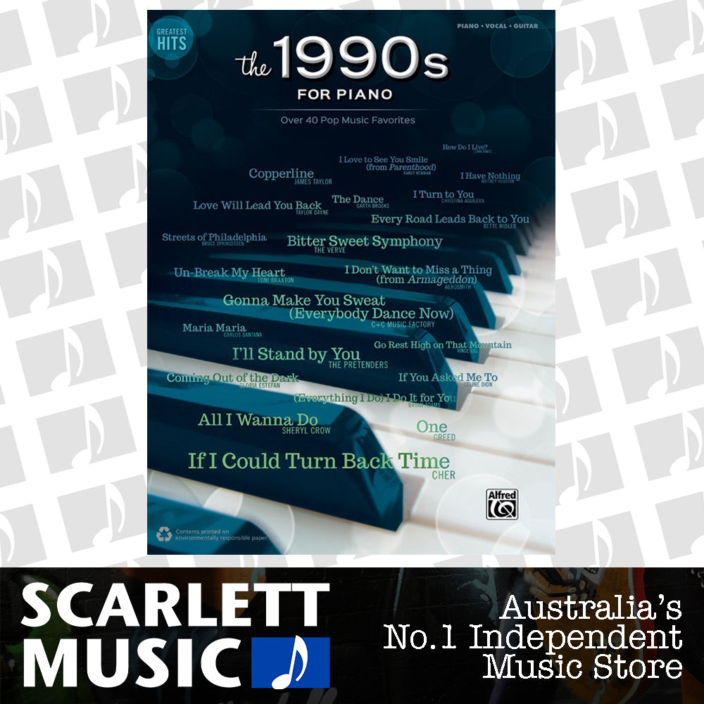 Greatest Hits: The 1990S For Piano PVG — view 2