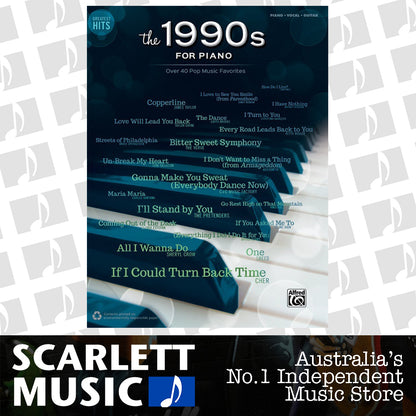 Greatest Hits: The 1990S For Piano PVG — view 2