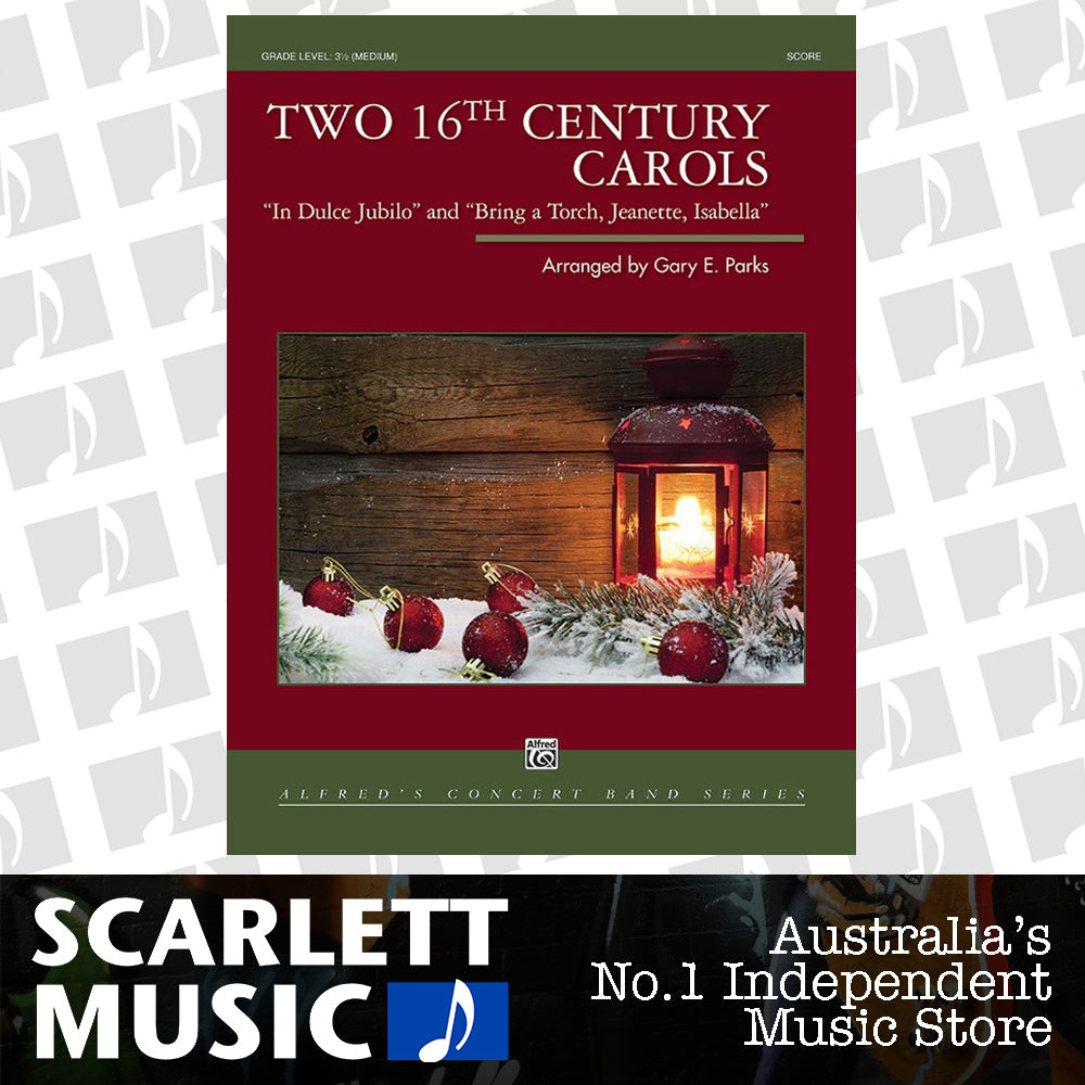 Two 16th Century Carols Concert Band Sheet Music Gr 3.5 — view 2