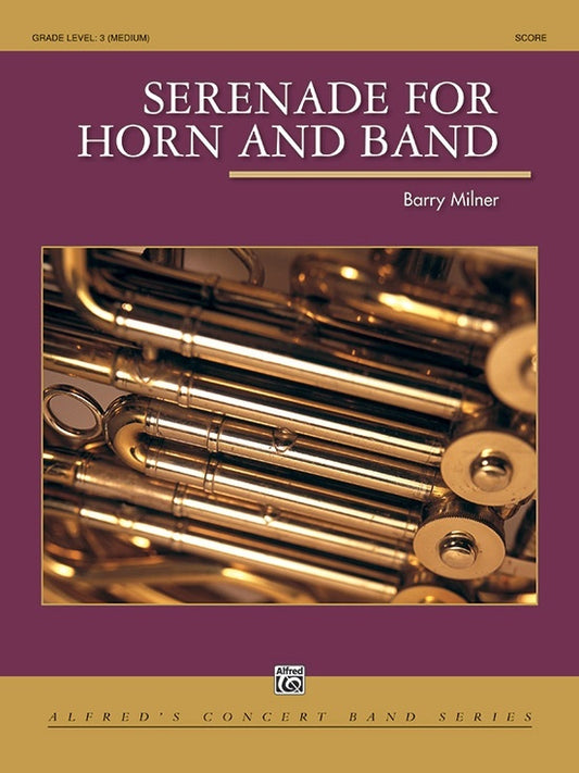 Serenade for Horn and Concert Band Grade 3 Sheet Music