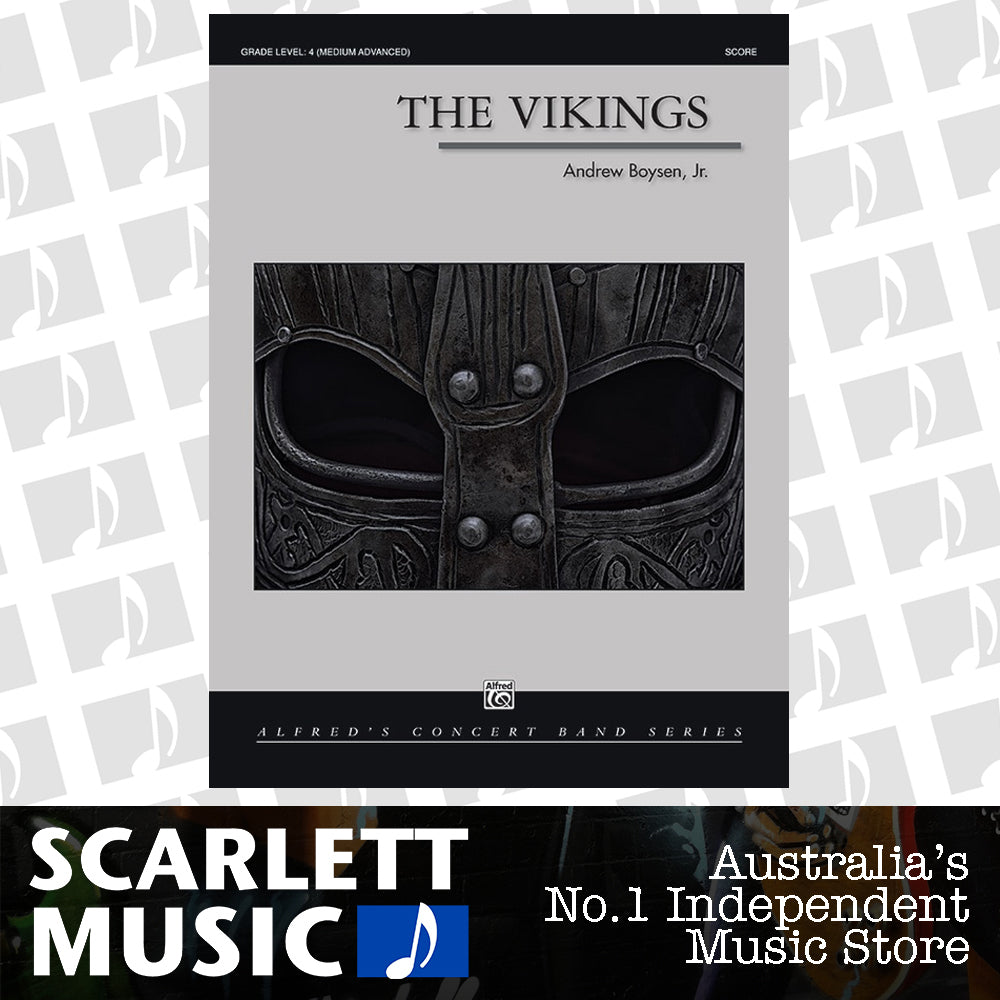 The Vikings Concert Band Sheet Music Grade 4 — view 2