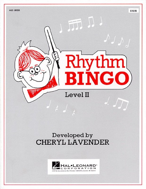 Rhythm Bingo Game Level 2 (Hal Leonard, Music First Express)