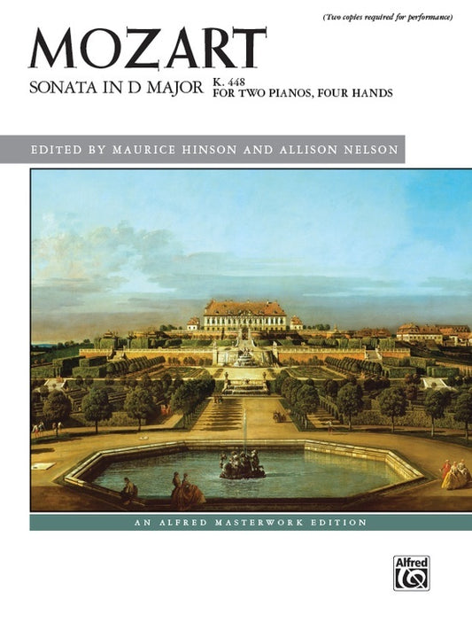 Sonata In D Major K 448 2P4H