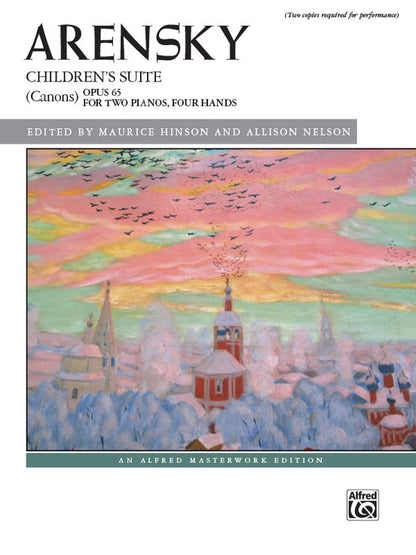 Children's Suite (Canons) Op 65 Piano Duo