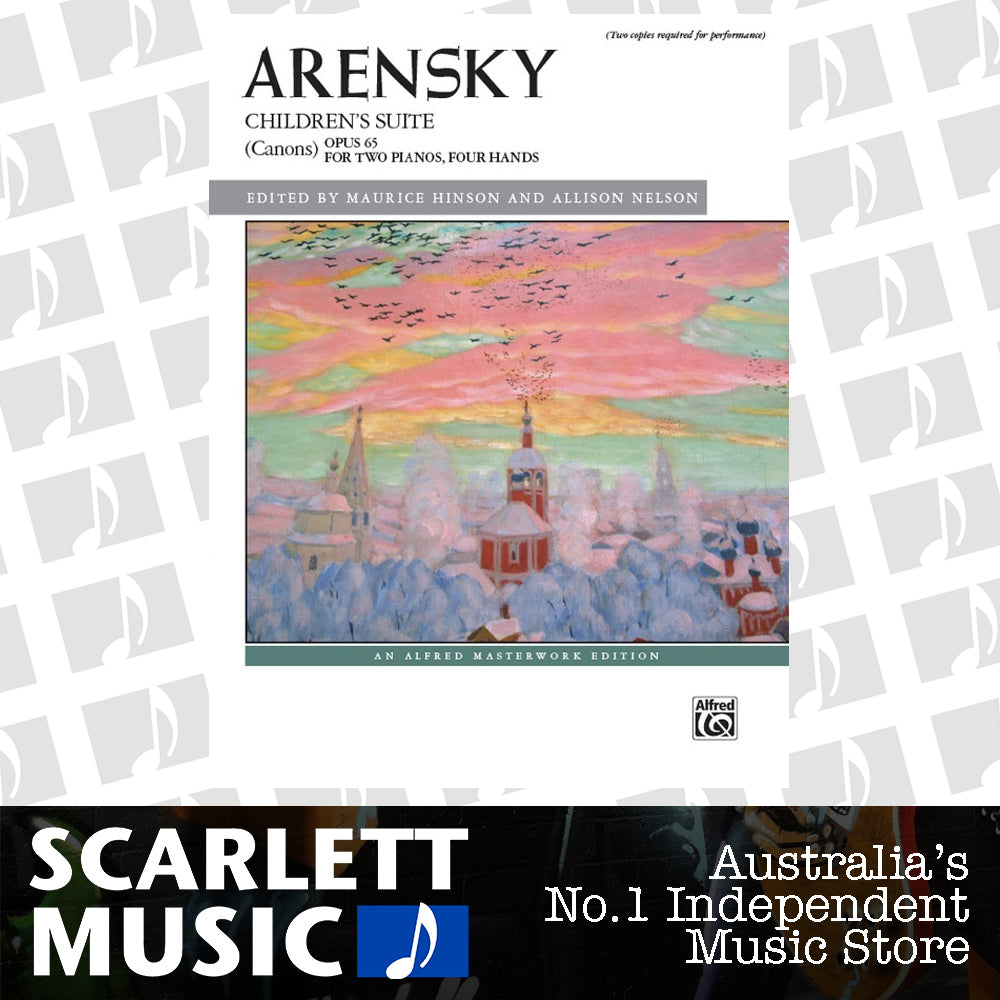 Children's Suite (Canons) Op 65 Piano Duo — view 2