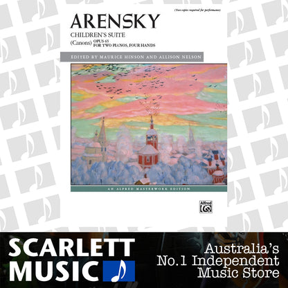 Children's Suite (Canons) Op 65 Piano Duo — view 2