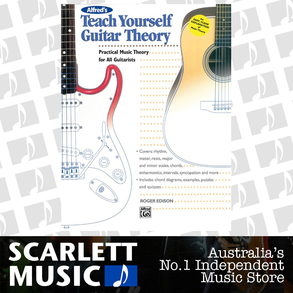 Alfred's Teach Yourself Guitar Theory - Guitar Sheet Music — view 2