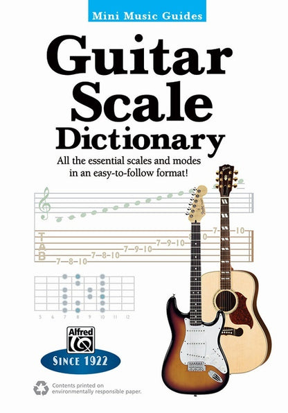 Mini Music Guide Guitar Scale Dictionary