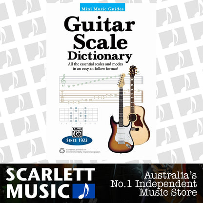 Mini Music Guide Guitar Scale Dictionary — view 2