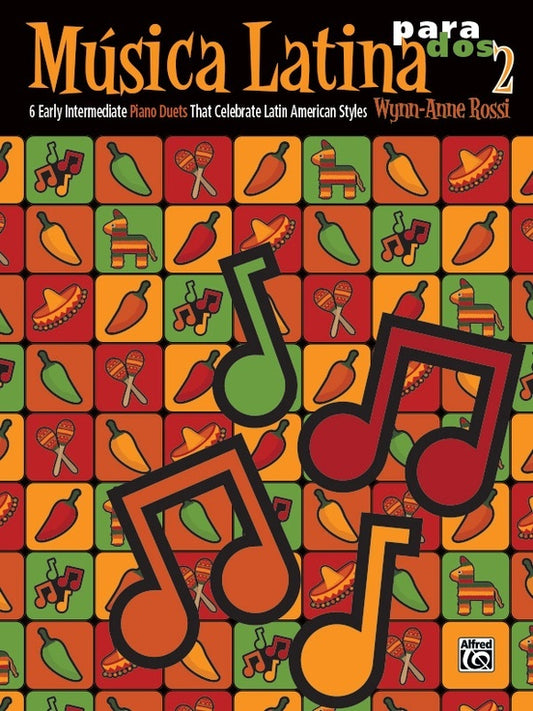 Musica Latina Para Dos Book 2 Piano Duet