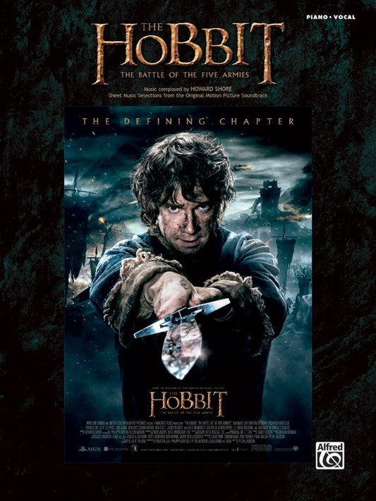 The Hobbit The Battle Of The Five Armies Piano/Vocal