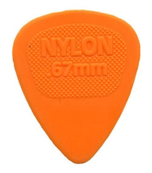 72 x Dunlop Midi Standard .67MM Gauge Guitar Picks Bulk Bag Orange