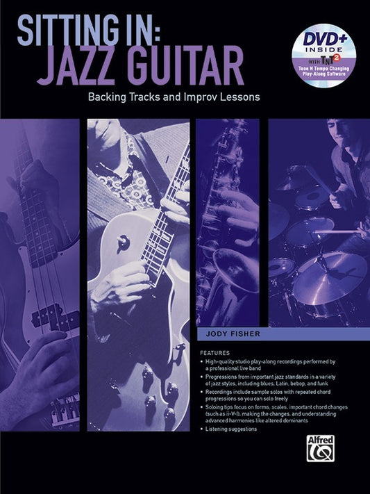 Sitting In Jazz Guitar Book/DVD