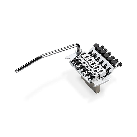 Schaller LockMeister Tremolo System - Chrome - 13010237.12.20 - Double Locking, Adjustable Radii, Includes Locking Nuts and Mounting Hardware