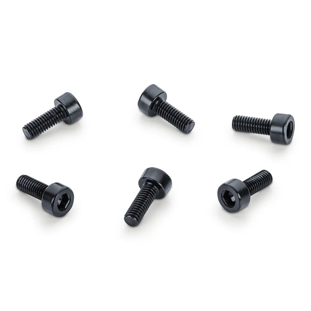Schaller FR Saddle Mount Screws Set of 6 Black for Tremolos