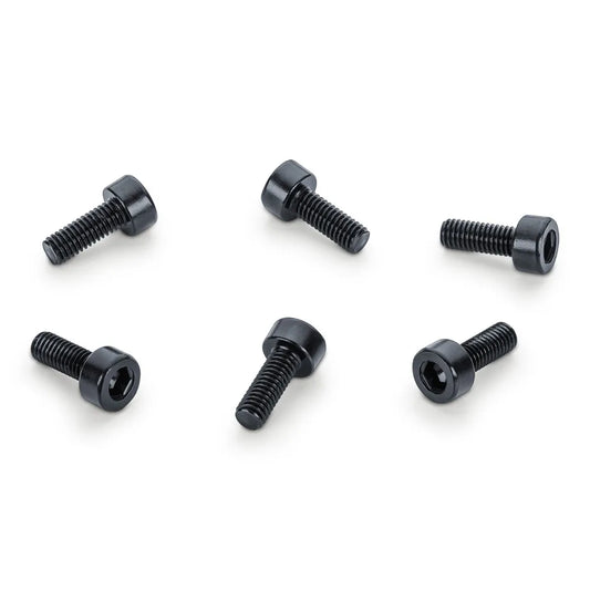Schaller FR Saddle Mount Screws Set of 6 Black for Tremolos