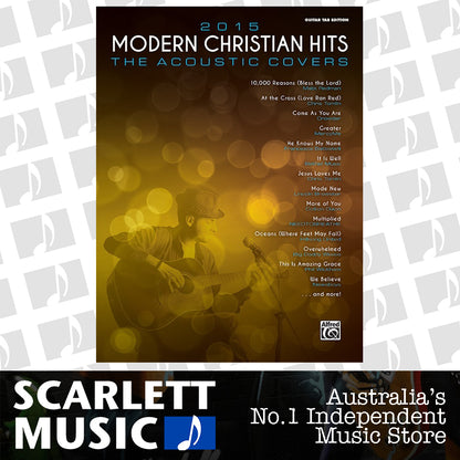2015 Modern Christian Hits Acoustic Guitar Covers Sheet Music — view 2