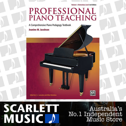 Professional Piano Teaching Volume 1 2Ed — view 2