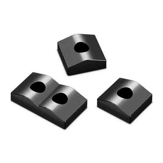Schaller FR Locknut Caps for 7-String Tremolo System - Black (Set of 3)