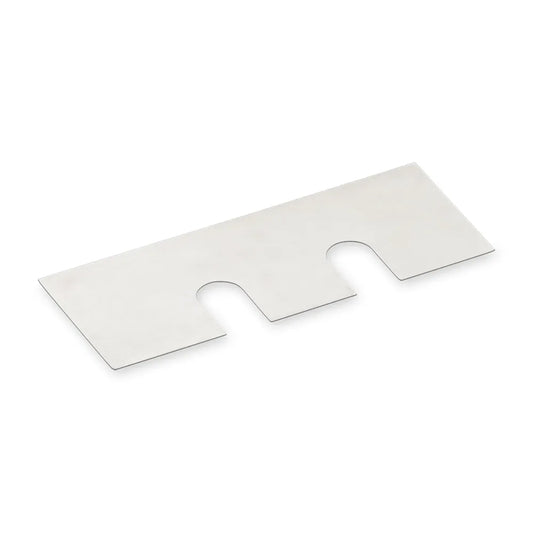 Schaller FR Locknut Shim Set - 5 Tremolo Nut Shims, 0.1mm Thickness, 40x15.6mm, For 6-String Locking Tremolo Systems