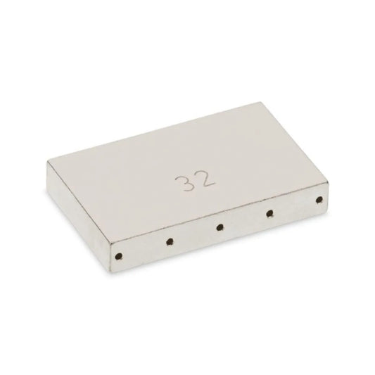 Schaller Brass Tremolo Block 32mm 20150132