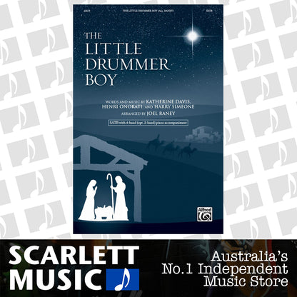 Little Drummer Boy SATB — view 2