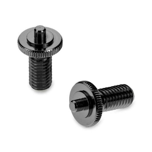 Schaller STM M8 Black Chrome Pair of Studs for Electric Guitar Bridges