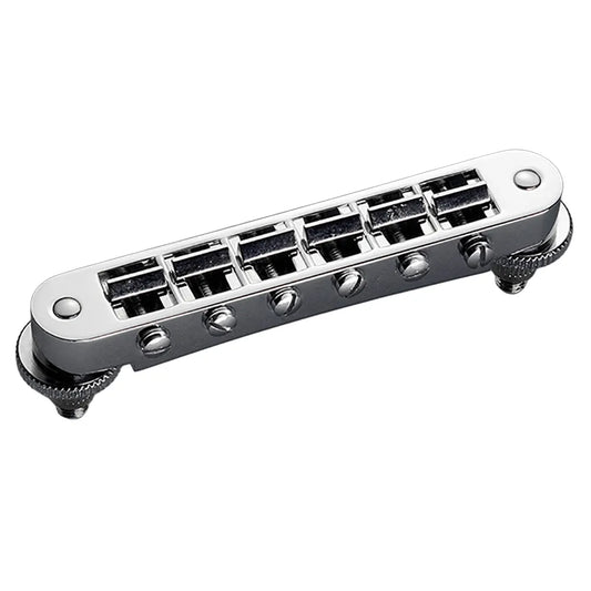 Schaller Chrome GTM Tune-o-matic Guitar Bridge for Les Paul Type Guitars