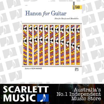 Hanon For Guitar: In Tab — view 2