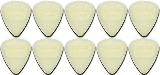 10 x Jim Dunlop Glow In The Dark Standard .67MM Gauge Guitar Picks Nylon