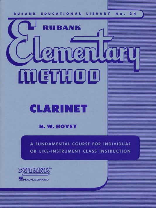 Rubank Elementary Method — Clarinet (Rubank Publications)